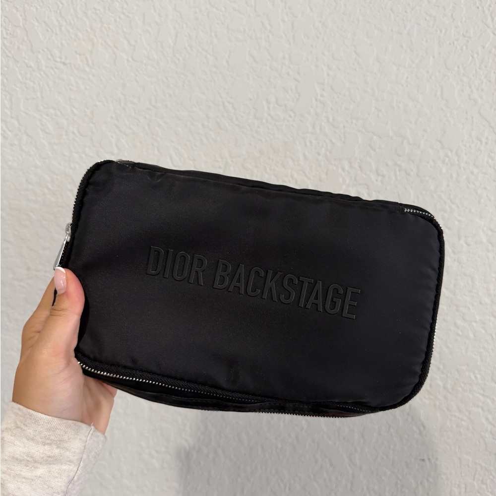 Dior Backstage Black Makeup Brush Set + Travel Pouch